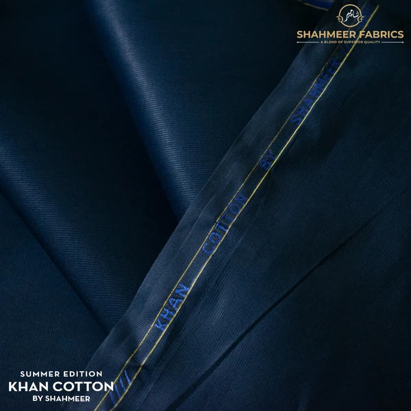NavyBlue_2988cd3c-cf57-40d4-b233-a2065f6bddb5 Wirasat Men's Unstitched Fabrics - Image 1