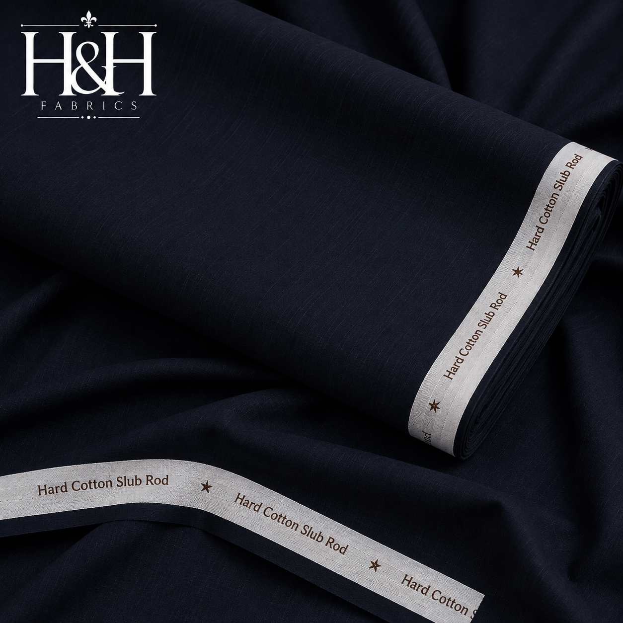blue hard design cotton slub rod Design Hard Cotton Slub Rod - Image 1